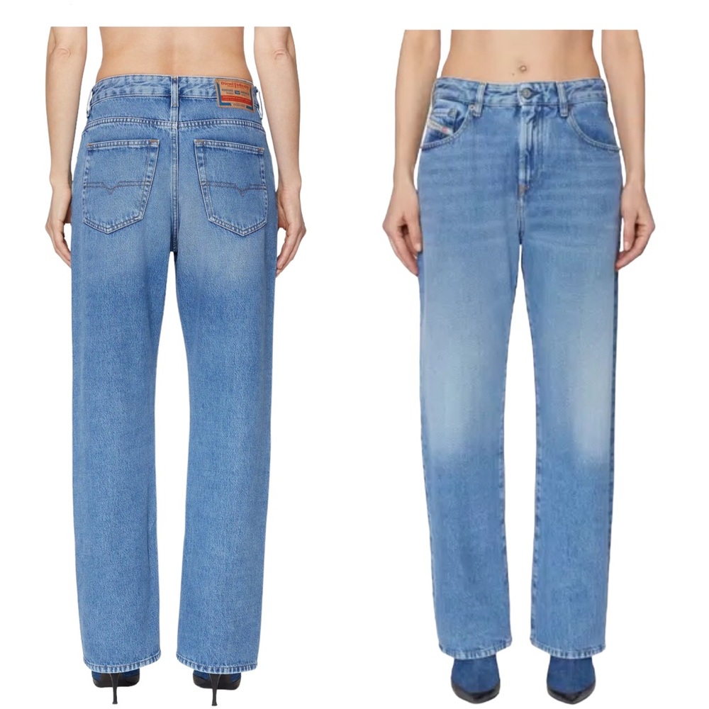 Diesel Vintage 90s Straight Leg Jeans RR55 High Rise Size 6